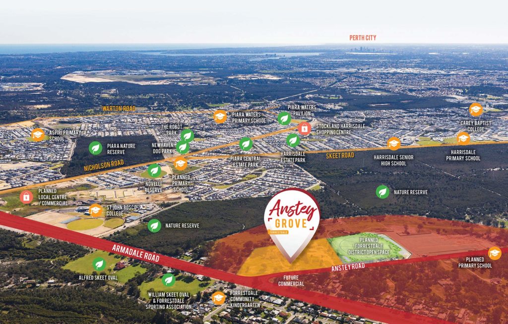 Anstey Grove Estate Land For Sale Forrestdale Land For Sale Perth