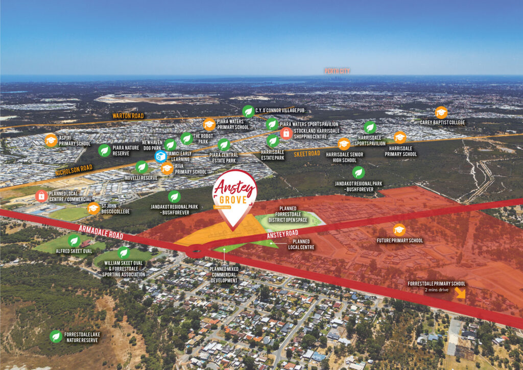 Anstey Grove Estate Land For Sale Forrestdale Land For Sale Perth